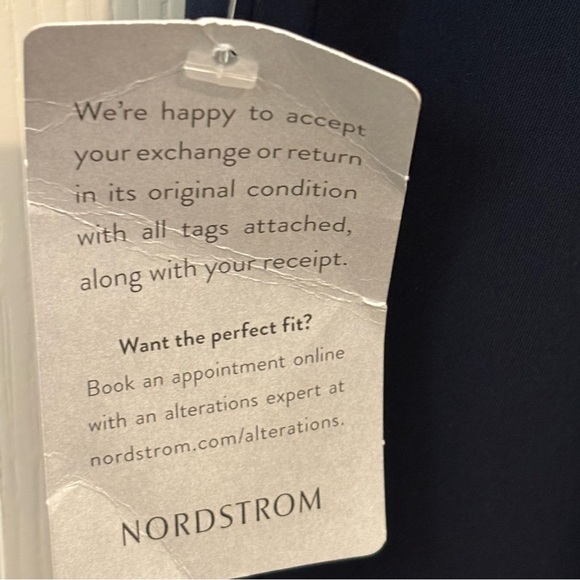 Eliza J Belted Navy Jumpsuit Wide Leg Sleeveless Size 6 NWOT - Picture 13 of 14